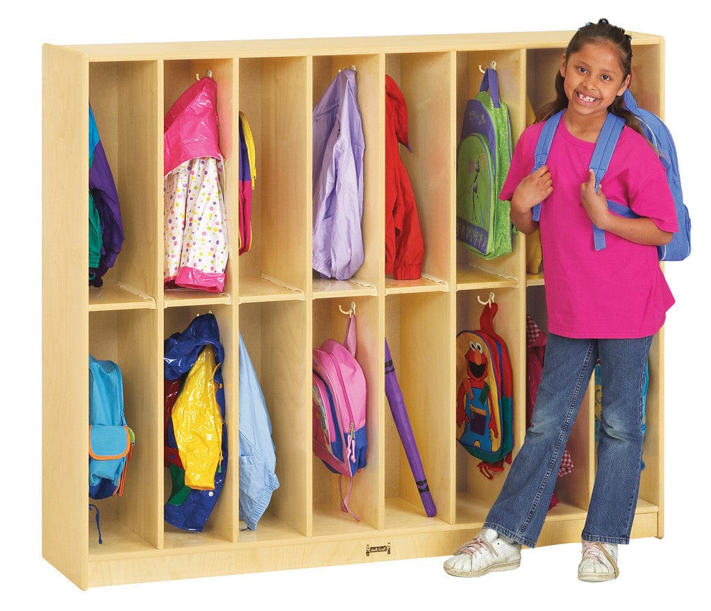 16-Section Twin Trim Lockers - Durable School & Gym Storage Solution for Lockers, Sports Gear & Personal Belongings