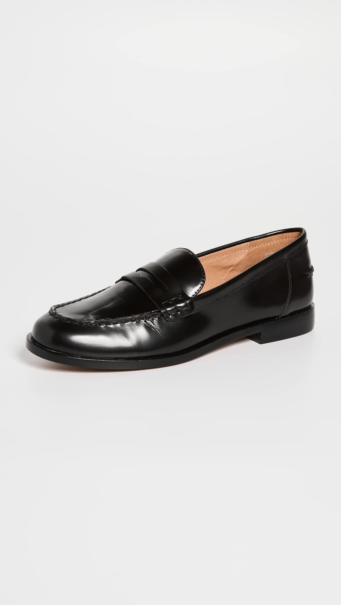 Madewell Women's Billie Clean Loafers - Comfortable Leather Slip-On Shoes for Casual Wear, Office & Travel | Classic Flat Shoes for Women