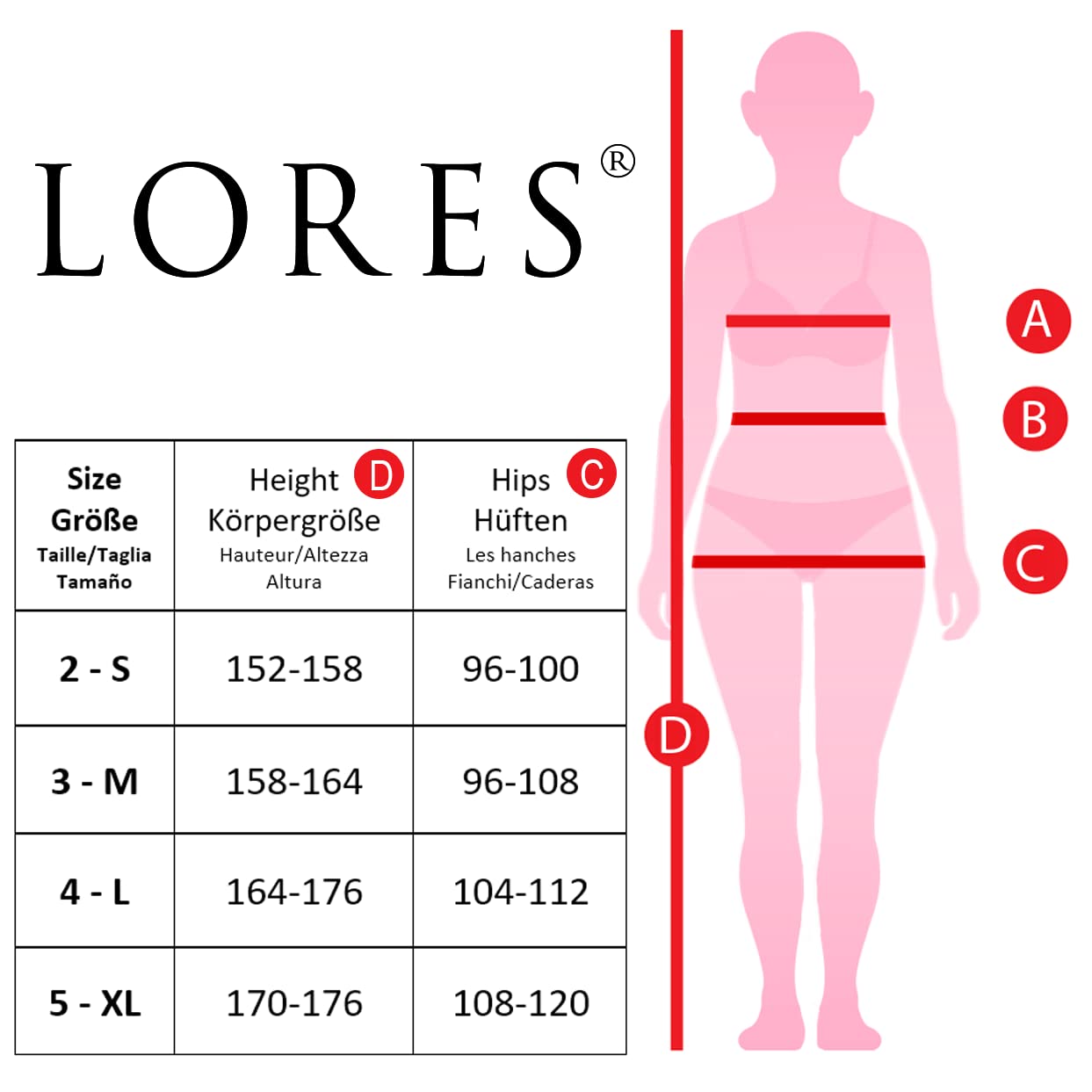 LORES 20 Denier Nude Women's Pantyhose - Semi-Sheer Natural Tights, Comfortable Full Stockings for Everyday Wear | Perfect for Office, Formal Events & Special Occasions