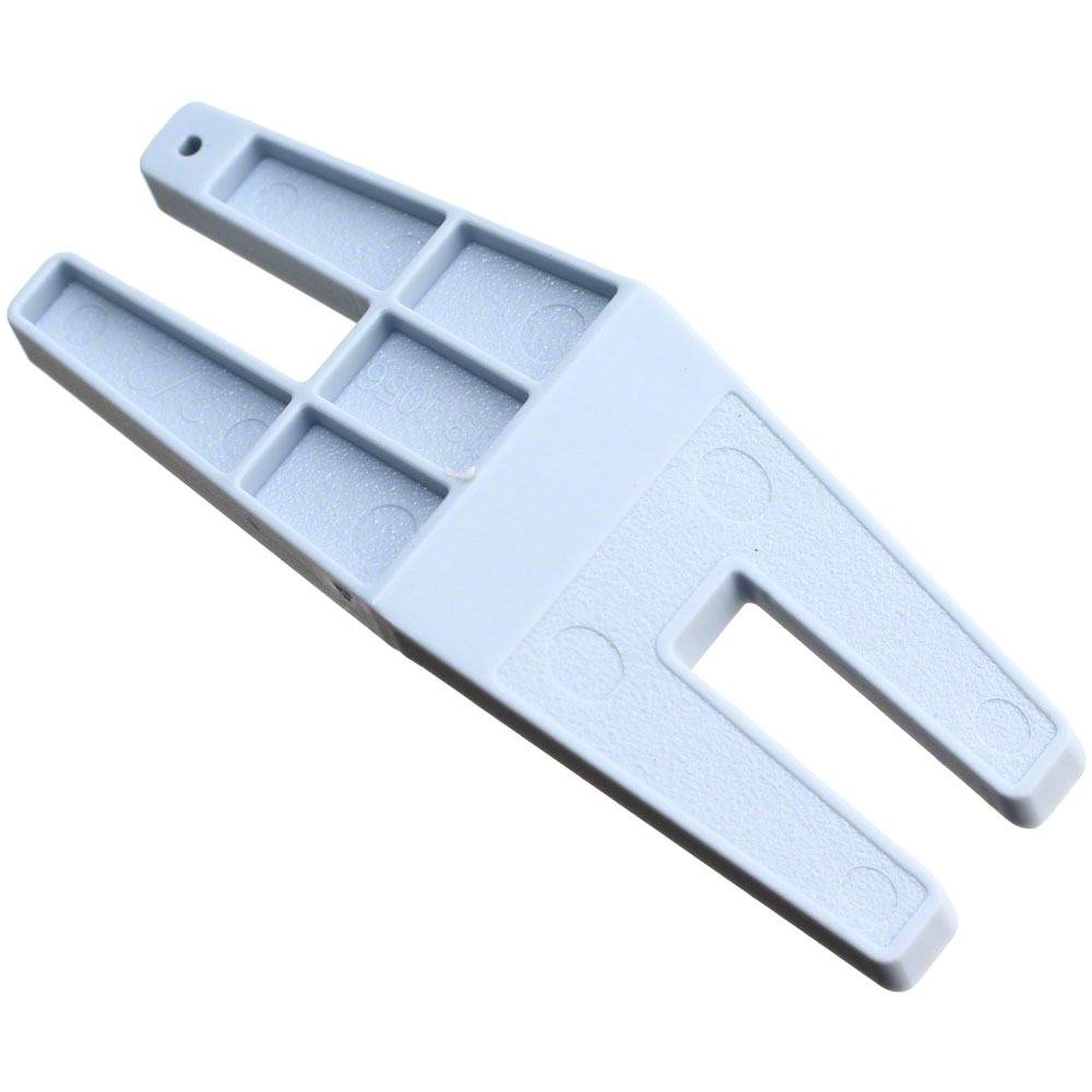 Husqvarna Viking Sewing Machine Clear Plate/Button Reed Presser Foot 4131056-01 - Perfect for Quilting, Embroidery & Button Sewing