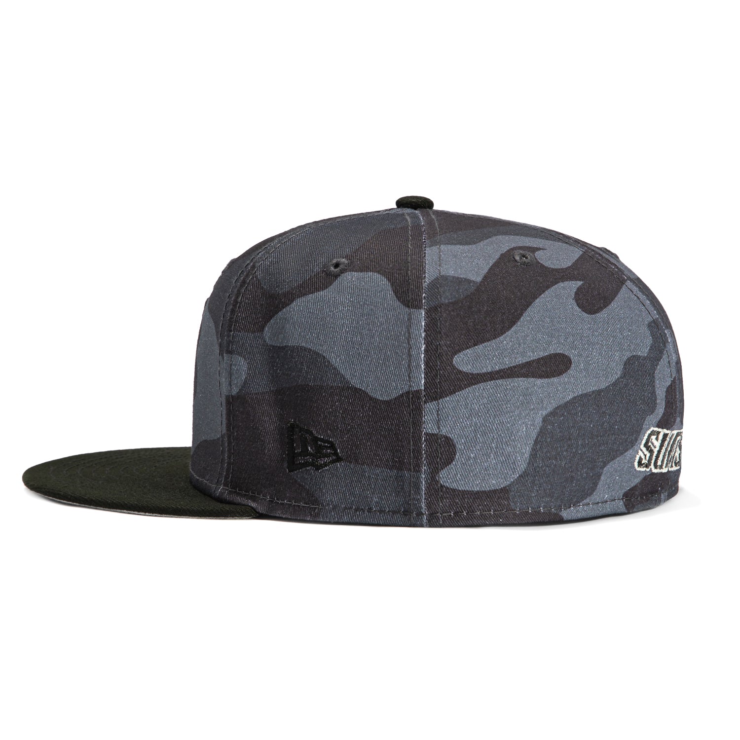 New Era 59Fifty Camo Vize Phoenix Suns Glow in the Dark Adjustable Snapback Hat - Black Camouflage NBA Basketball Cap for Men & Women - Perfect for Games, Concerts & Outdoor Activities