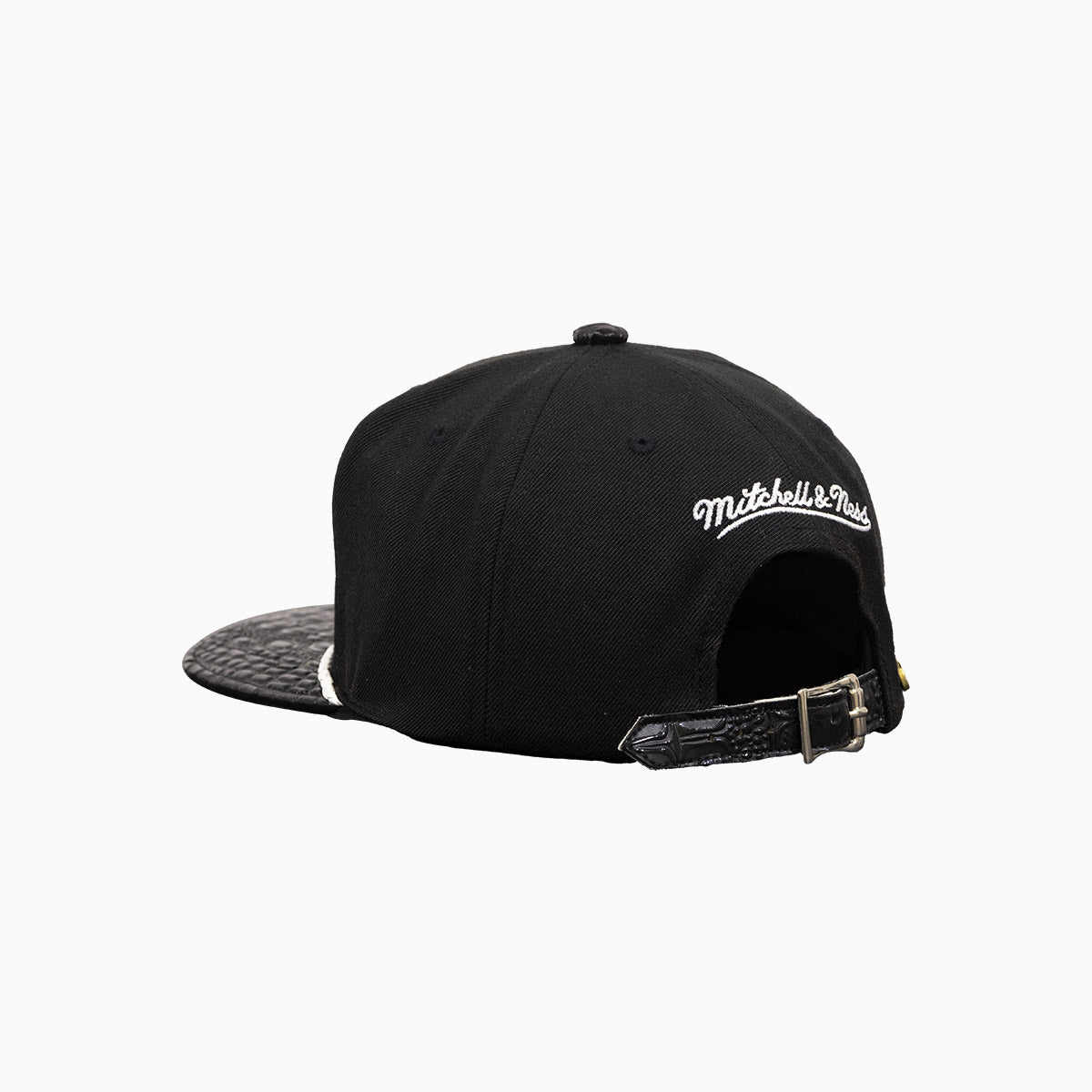 Breyer's Buck 50 Brooklyn Nets NBA Snapback Hat with Genuine Leather Visor - Perfect for Basketball Games, Streetwear Fashion, and Sports Fans