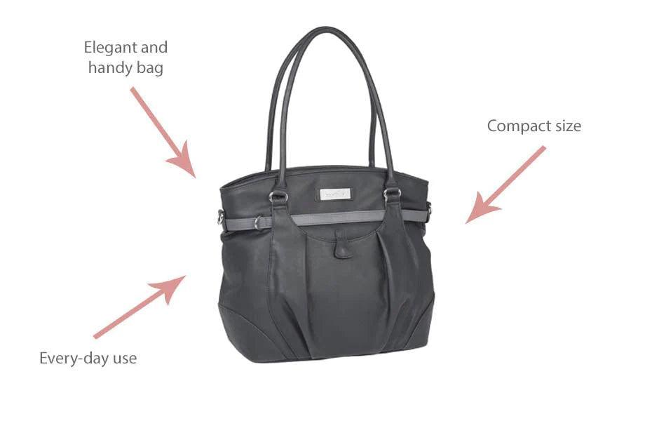 Babymoov Glitter Diaper Bag - Stylish & Spacious Baby Changing Bag for Moms, Waterproof & Multi-Pocket Organizer - Perfect for Travel, Daycare & Outings