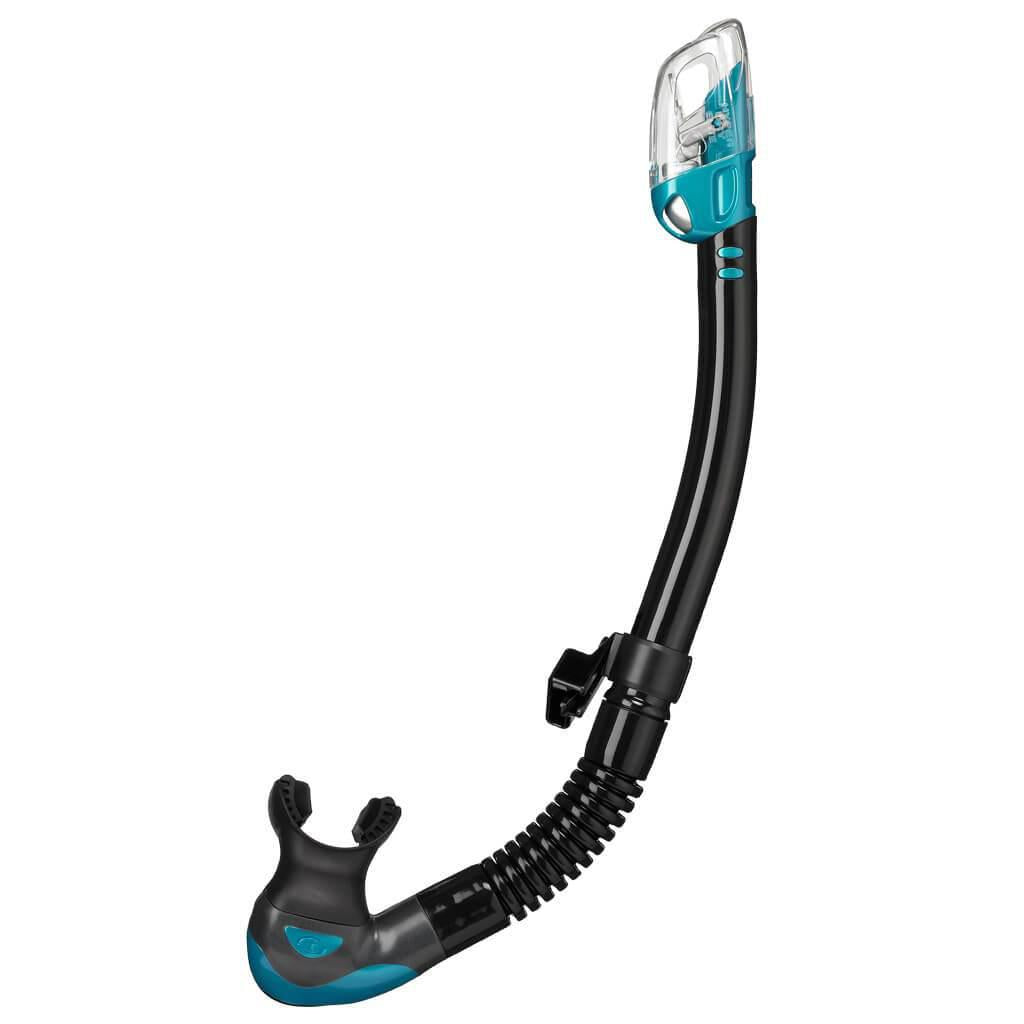 TUSA Hyperdry Elite II Snorkel - Top Dry Snorkel for Comfortable Swimming & Freediving - Perfect for Ocean Adventures, Snorkeling Trips & Water Sports
