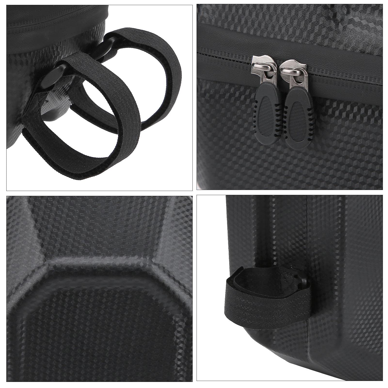 Premium Electric Scooter Handlebar Bag - Large Capacity EVA Hard Shell Front Storage for Commuting & Outdoor Adventures