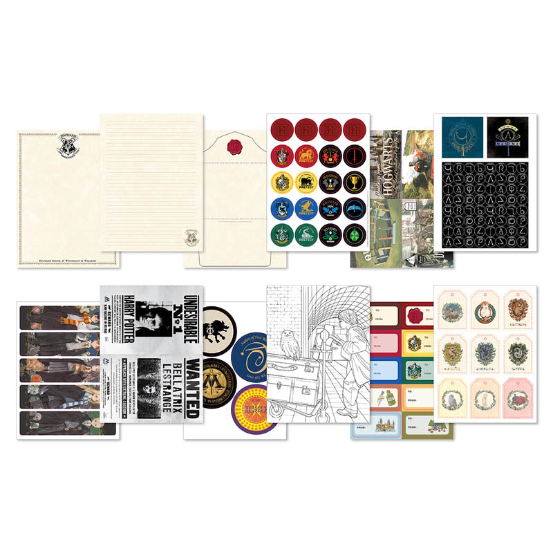 Harry Potter Hogwarts Origami Paper Set - DIY Craft Kit for Fans, Perfect for Scrapbooking, Party Decorations & Gift Giving