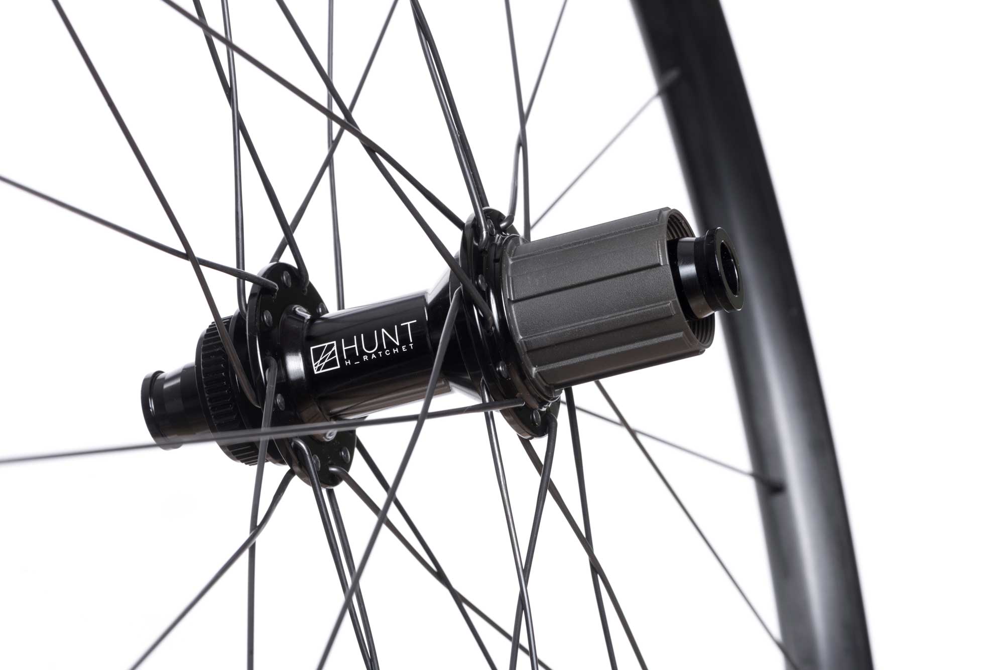 HUNT 4 Season Gravel Wheelset - Lightweight Carbon Wheels for All-Terrain Biking | Perfect for Adventure Cycling, Commuting & Off-Road Trails