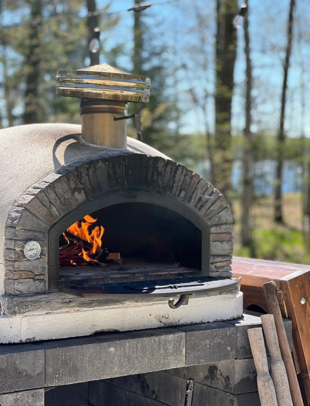 Premium Buena Ventura Pretto Hybrid Pizza Oven - Best Seller for Outdoor Cooking, Backyard Parties & Restaurant-Quality Pizzas at Home