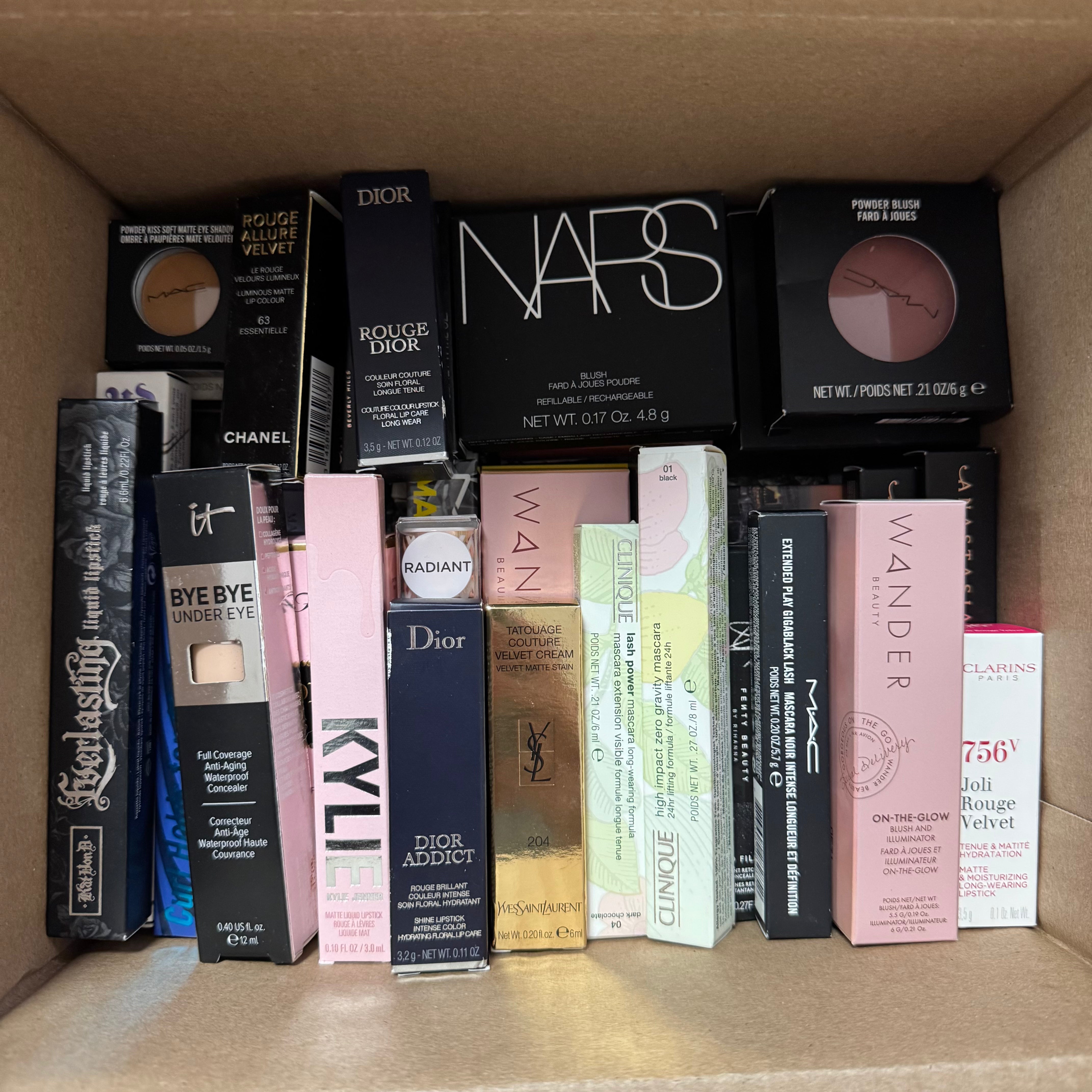 Wholesale Assorted High-End Cosmetics Lot - 50 Piece Boxed Set for Salons, Spas & Retail Stores | Premium Beauty Products in Bulk