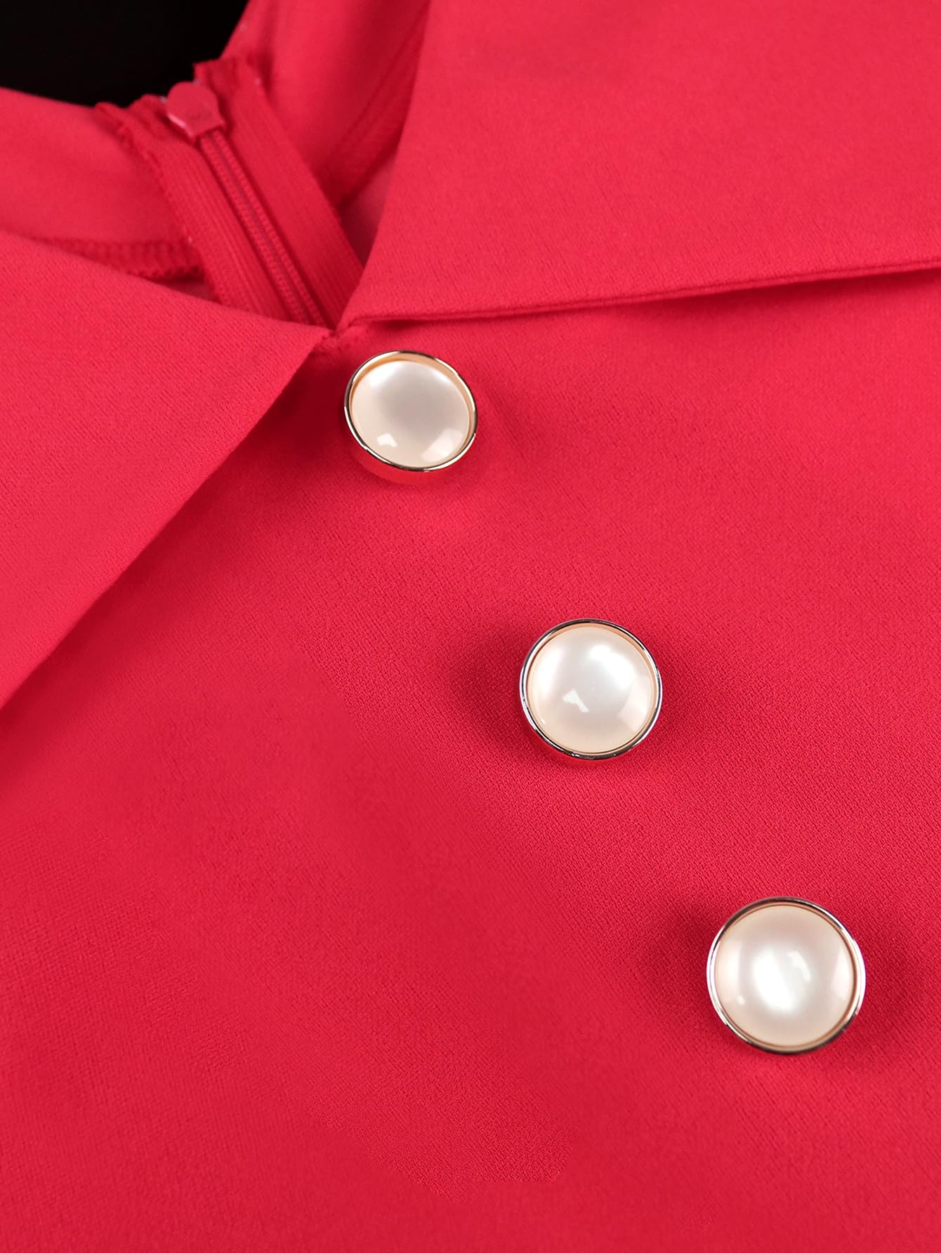 Elegant Pleated Maxi Dress for Women - Summer Sleeveless Peter Pan Collar Button Down Office Dress Plus Size Work Attire | Perfect for Business Casual, Office Wear & Special Occasions