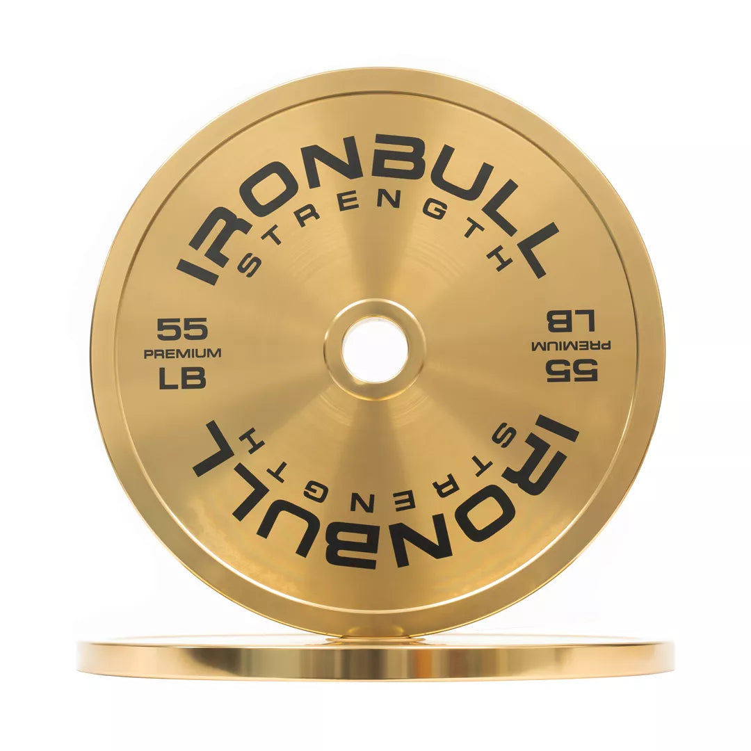 Premium Gold Plates and Weight Sets (LB) - Perfect for Gym, Home Workouts, and Strength Training