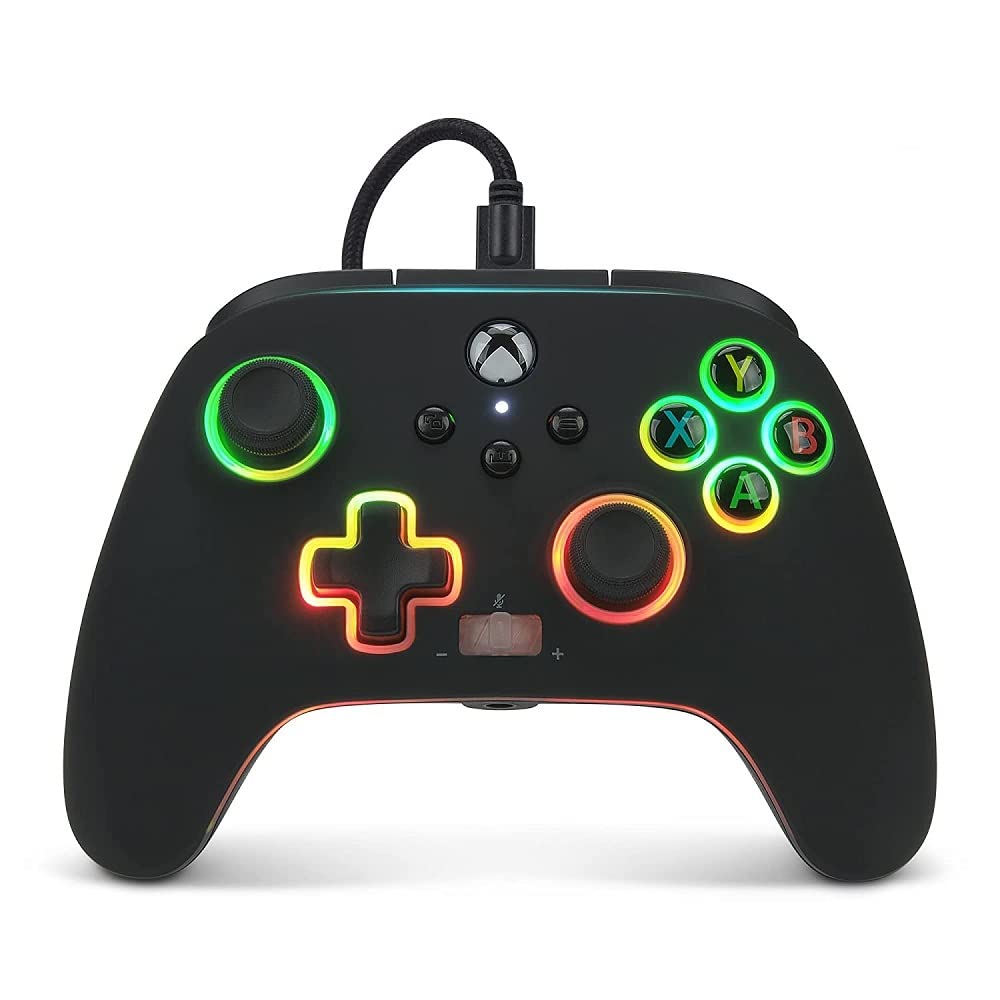 PowerA Wired Xbox Controller for Series X|S & One - Officially Licensed (Renewed) - Perfect for Gaming & Streaming
