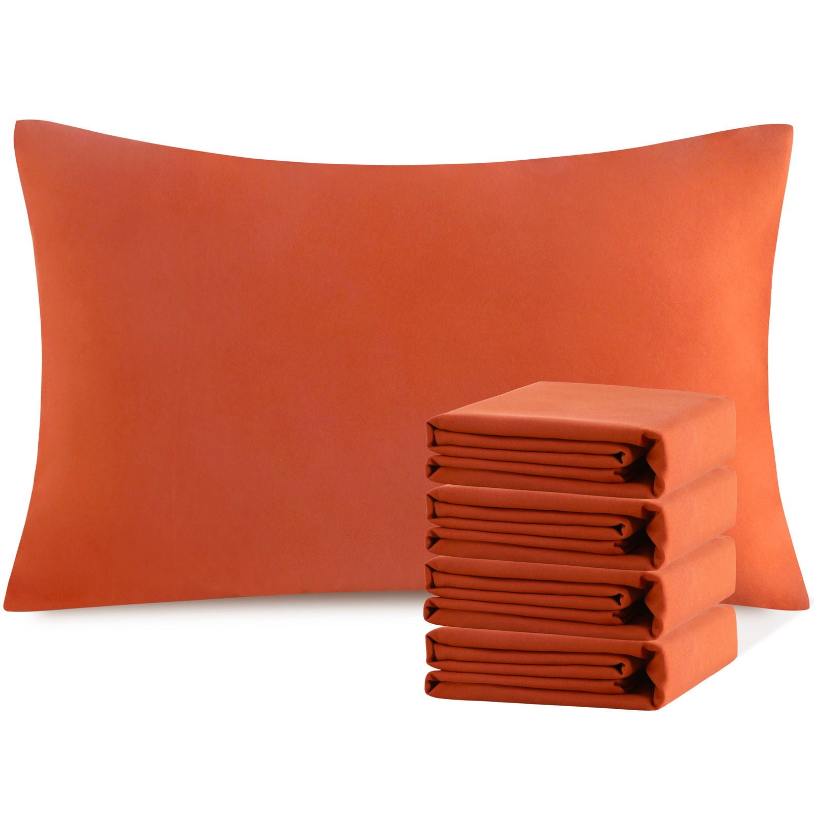 NTBAY Premium Microfiber Pillowcases with Envelope Closure - Ultra Soft Cooling Pillow Covers for Bedroom, Hotel & Travel (Set of 2)