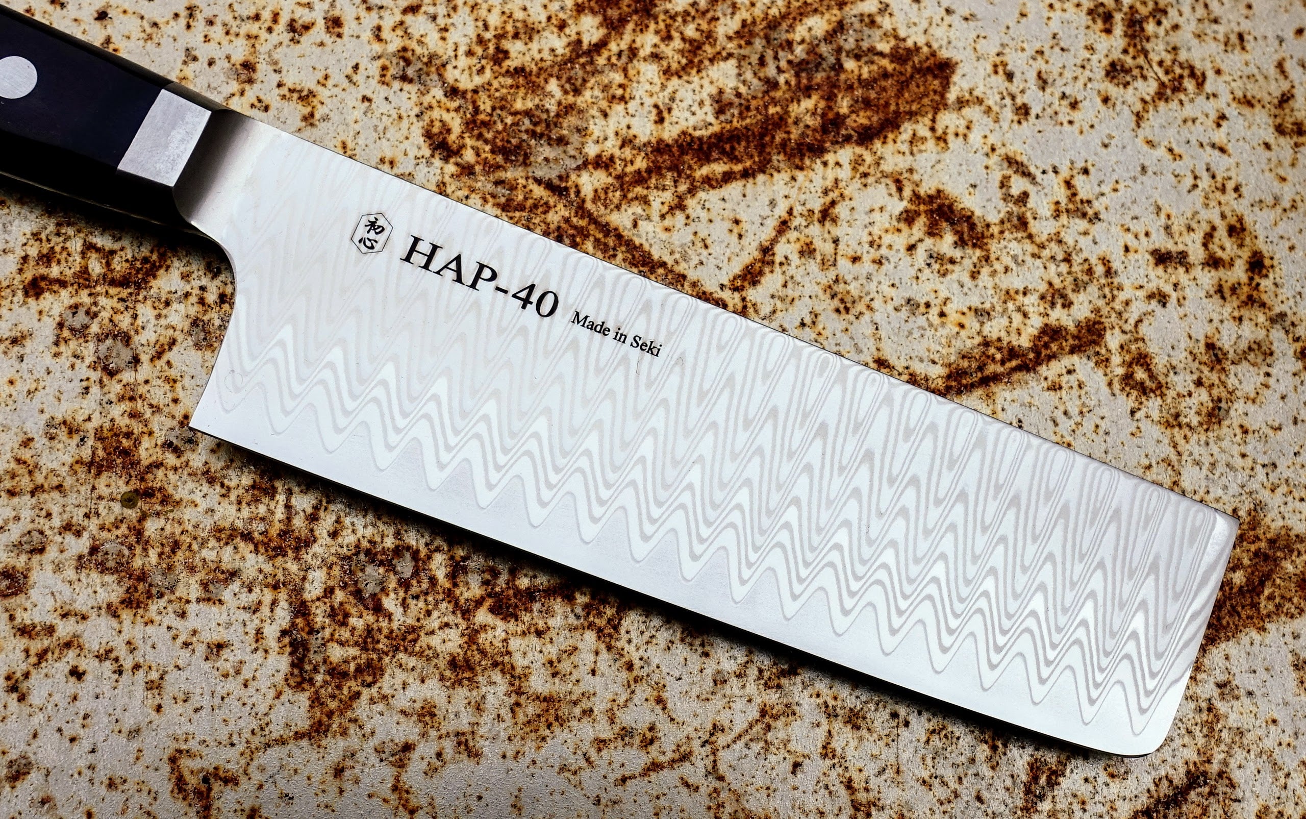 Hatsukokoro Hayabusa HAP40 Japanese Nakiri Knife 155mm - Professional Vegetable & Herb Chopper for Home Chefs & Sushi Preparation