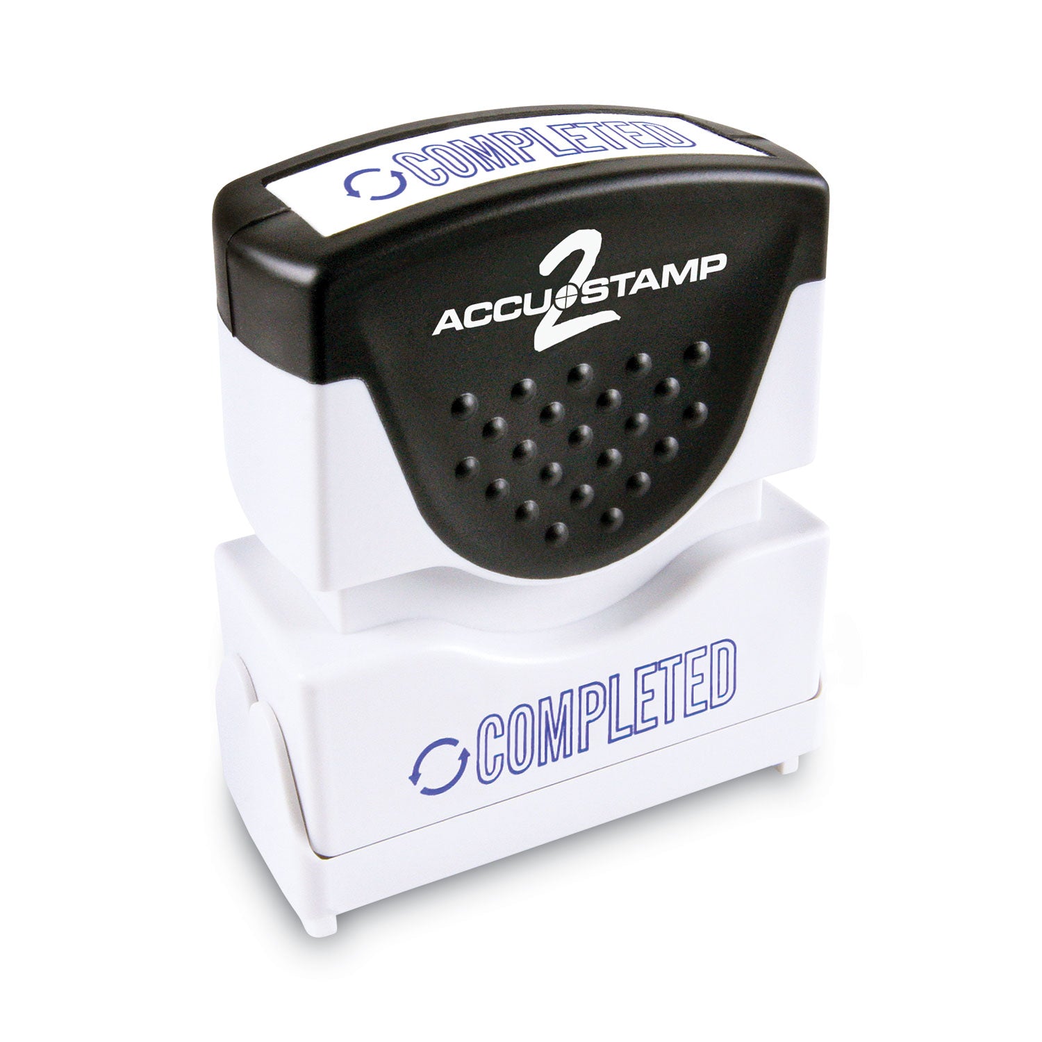 ACCUSTAMP2® Pre-Inked Shutter Stamp - Blue, 1.63
