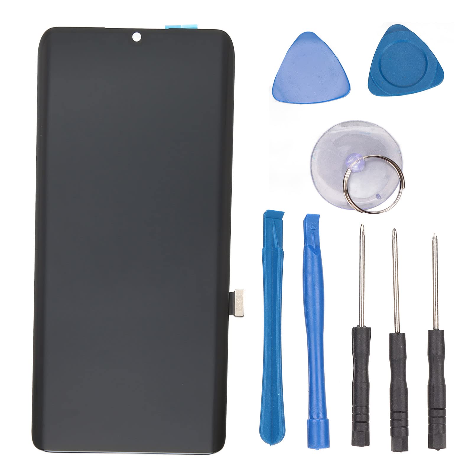 Original Title: Phone LCD Screen Assembly, Full Assembly Mobile Phone LCD Display Digitizer Replacement with Installation Tools for Note 10 CC9 PRO Note 10 Young   Optimized Title: **Note 10 LCD Screen Replacement - Full Assembly Display & Digitizer with Tools | Compatible with Note 10, CC9 Pro, Note 10 Young | DIY Phone Repair Kit for Cracked or Damaged Screens**