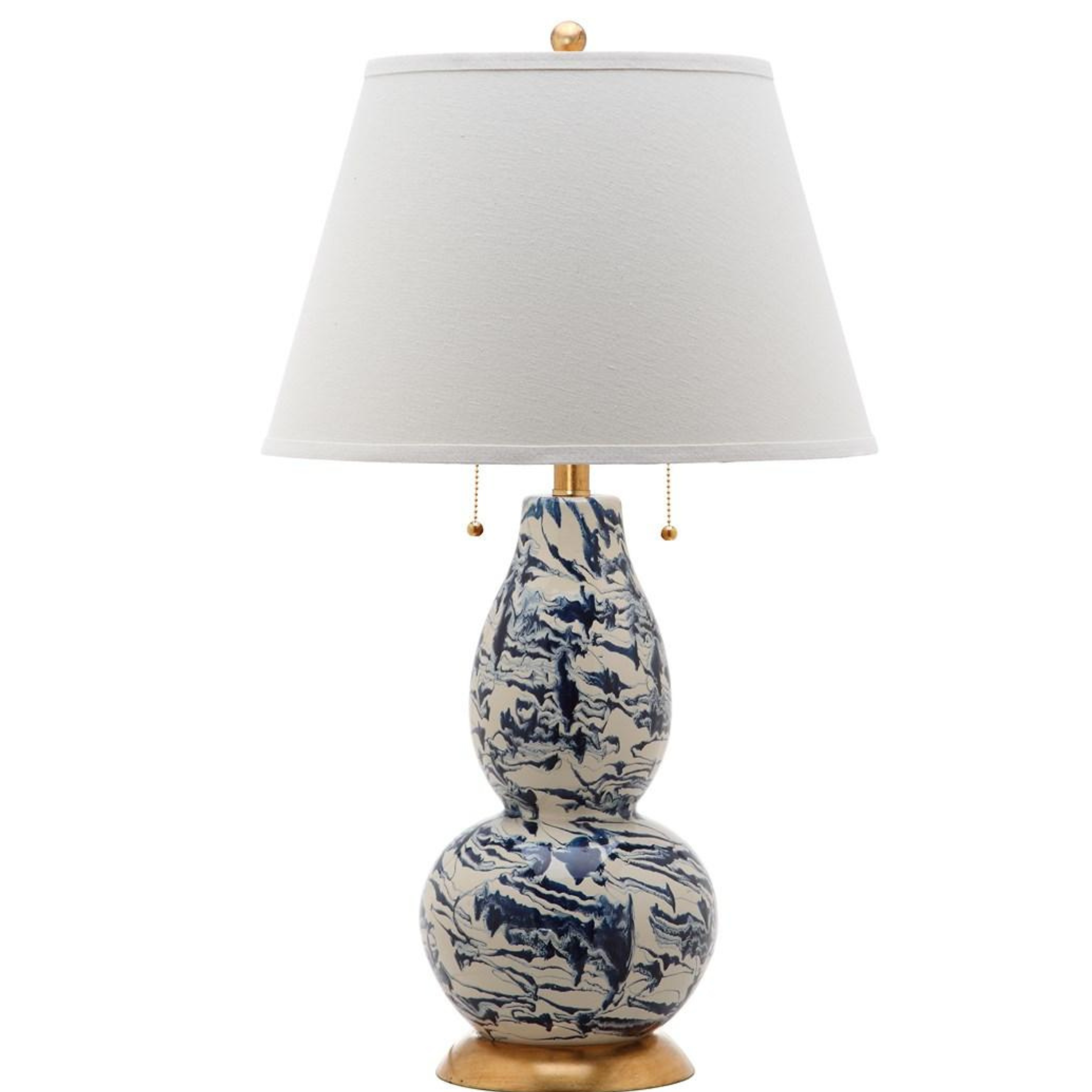 Color Swirls Table Lamp - Modern LED Nightstand Light with 3 Color Modes, Touch Control for Bedroom, Living Room, or Office Decor