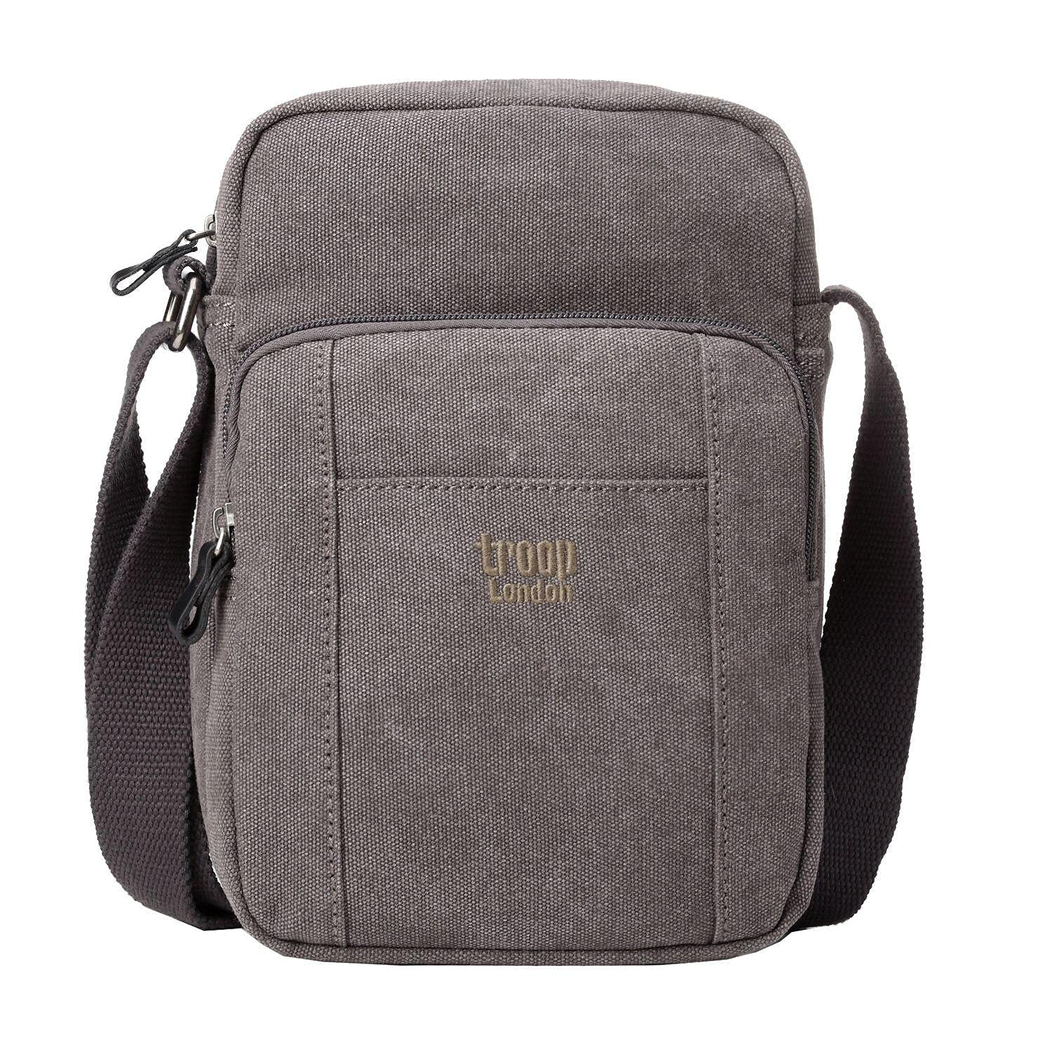 Troop London TRP0370 Crossbody Bag - Stylish & Lightweight for Travel & Daily Use