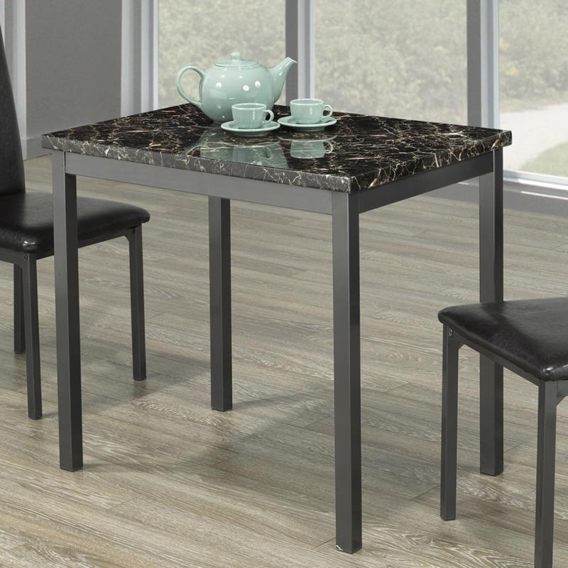 IFDC Marble Dining Table T1210 - Elegant Modern Kitchen & Dining Room Furniture for Home Decor | Perfect for Family Gatherings & Dinner Parties