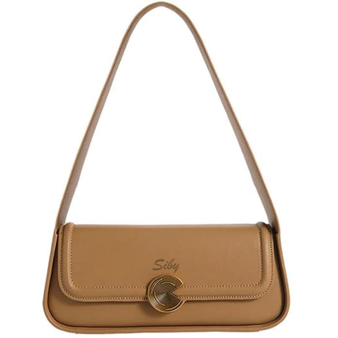 SIBY Women's Genuine Leather Shoulder Bag - Adjustable Crossbody Purse with Secure Lock | Stylish Mini Handbag for Work, Travel & Date Night | Fashionable Tote for Women & Girls | Perfect for Office, Shopping & Evening Events