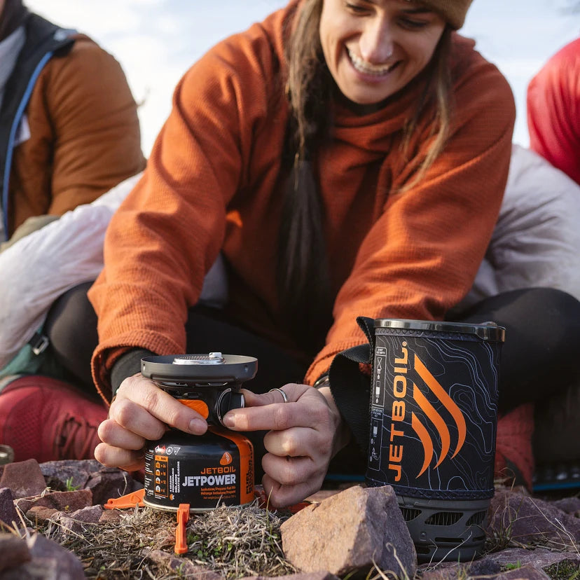 Jetboil Flash Java 1.0L Topo Camping Stove - Portable Cooking System for Backpacking, Hiking & Outdoor Adventures - Compact & Fast Boiling Water for Coffee, Tea & Meals