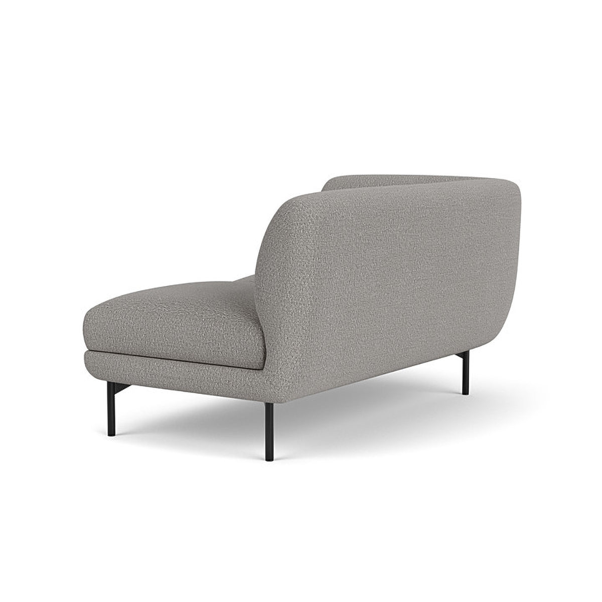 Alfred Boucle Left 2 Seater Modular Sofa - Modern Sectional Couch for Living Room, Small Space & Apartment - Soft Fabric Upholstery with Reversible Design