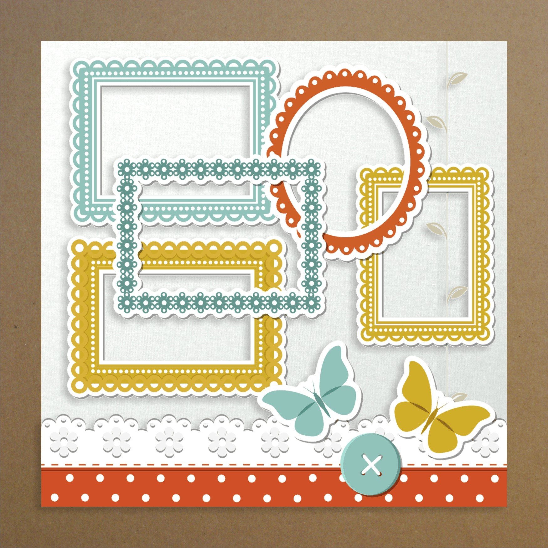 30 Sheets 4x4 Inch 60pt Kraft Chipboard - for Scrapbooking & Packaging Backing