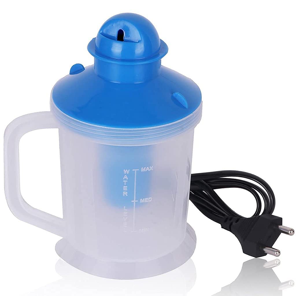 Veksor 3-in-1 Steam Vaporizer & Facial Steamer - Portable Nasal Inhaler for Cold, Cough & Sinus Relief | Home & Travel Use for Respiratory Comfort