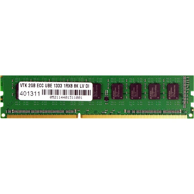 2GB DDR3L 1333MHz ECC 1Rx8 UDIMM RAM - Server Memory Upgrade for Workstations, Desktops & IT Infrastructure
