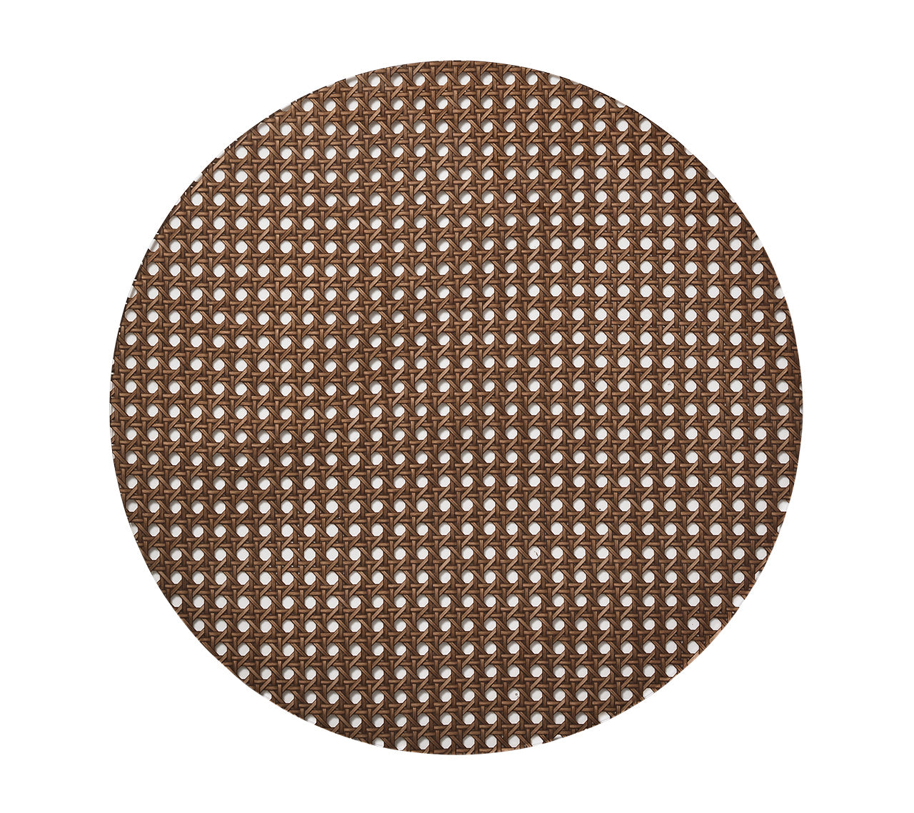 Brown Reed Placemats Set of 4 - Natural Woven Table Mats for Dining, Kitchen, or Outdoor Picnic - Durable & Stylish Home Decor