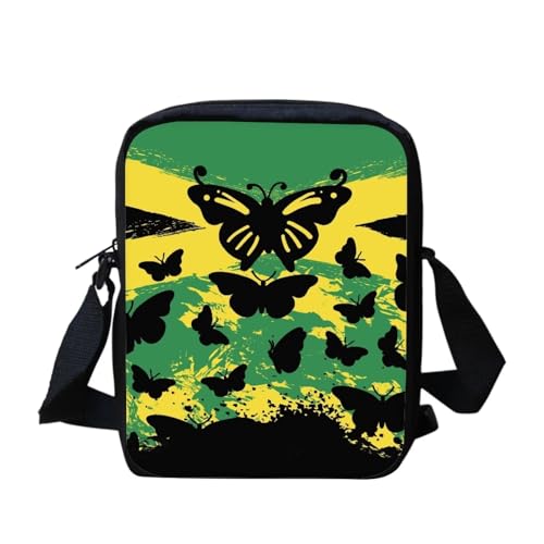 Jamaican Flag Butterfly Print