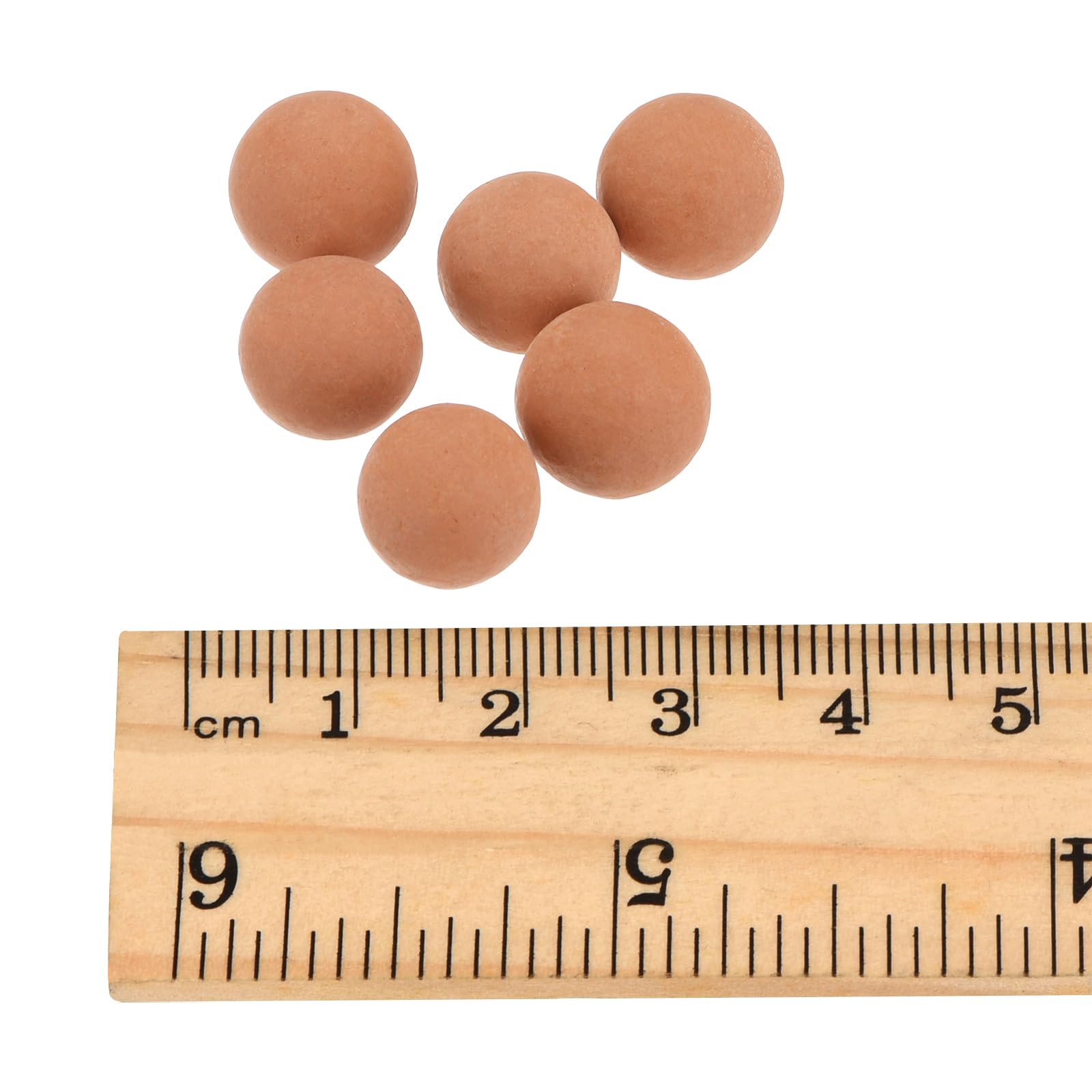 MECCANIXITY 9-10mm Clay Pebbles - 0.22 Lbs Hydroponic Growing Media for Plants, Orchids, Bonsai Trees | Potted Drainage Balls for Indoor Gardening, Aquaponics & Vase Decorations