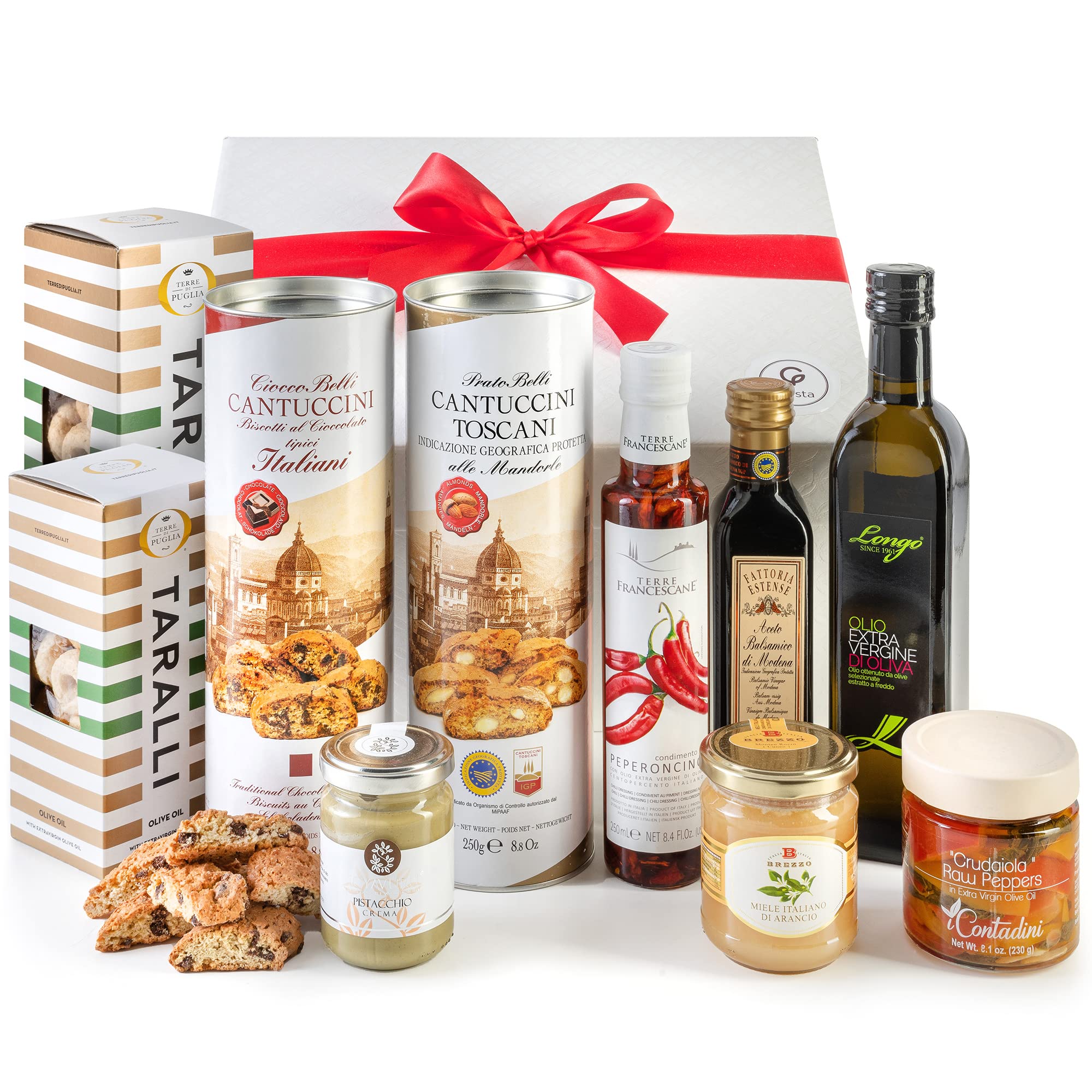 Premium Italian Gourmet Gift Basket - Authentic Made in Italy Deluxe Food Hamper - Perfect for Holidays, Birthdays, Corporate Gifts, Housewarming & Sympathy Presents - Ideal for Dinner Parties, Client Appreciation & Family Celebrations