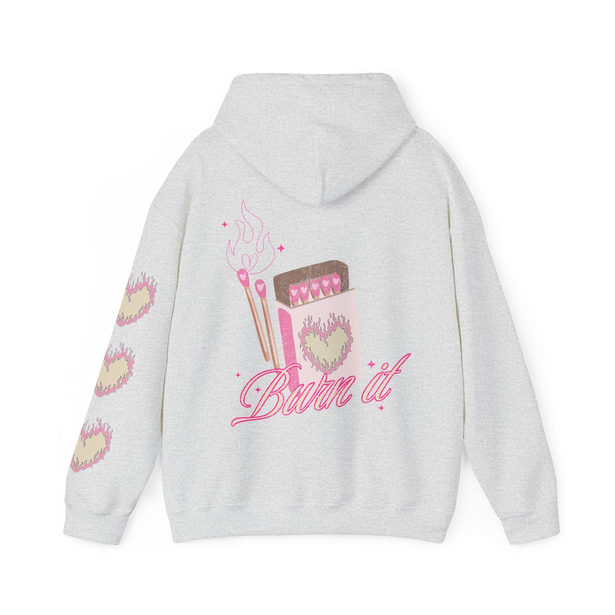 Y2K Burn It Hoodie - Trendy Vintage Streetwear for Men & Women - Perfect for Casual Outfits, Parties, and Instagram Fashion