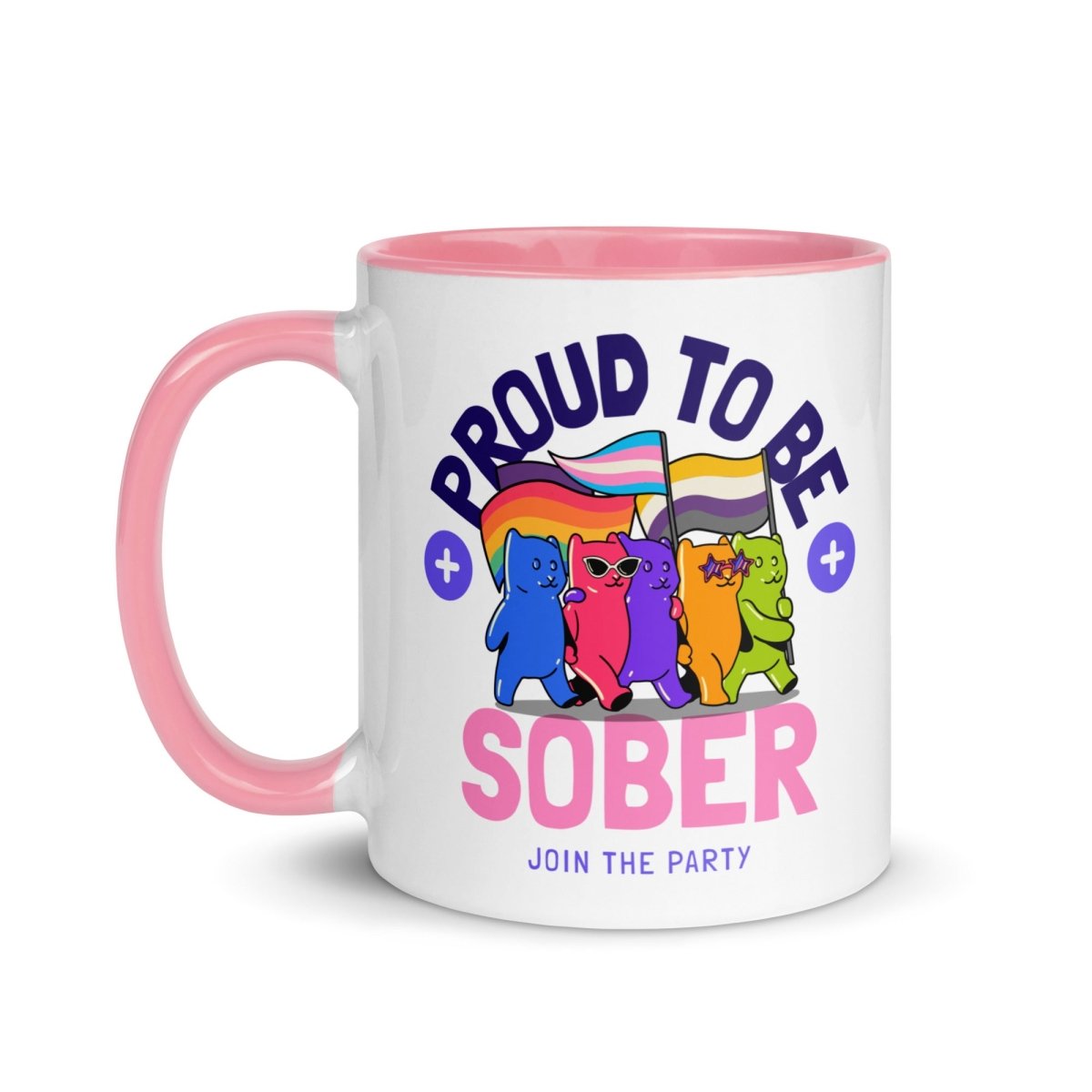 Proud to Be Sober Celebration Mug - Inspirational Coffee Cup for Recovery & Sobriety Milestones - Perfect for AA Meetings, 12-Step Programs & Sober Living Gifts