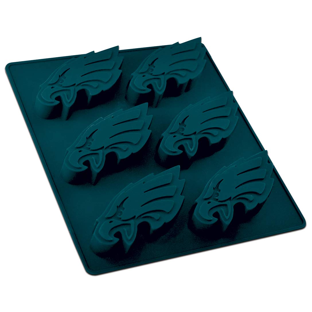 MasterPieces Game Day - NFL Philadelphia Eagles Silicone Muffin Pan | Non-Stick Baking Pan | Dishwasher & Oven Safe | Perfect for Tailgate Parties, Football Game Snacks & Eagles Fan Gifts