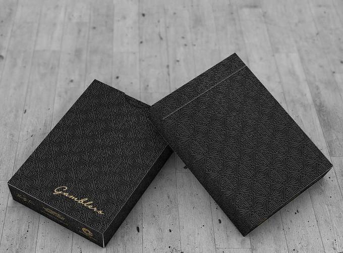 Premium Gambler's Playing Cards - Borderless Black Deck for Poker, Magic Tricks & Casino Night Entertainment | Ideal for Cardistry, Poker Games & Professional Magic Performances
