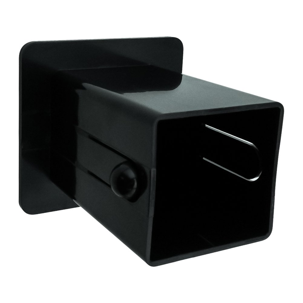 Batman USA American Flag Shield Logo Trailer Hitch Cover Plug - Durable Car Accessory for Trucks & SUVs - Perfect for Road Trips & Patriotic Displays