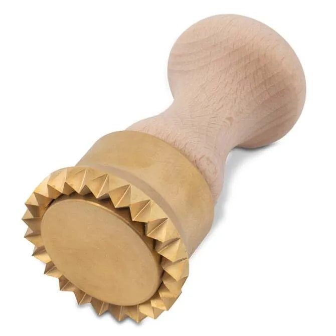 La Gondola Round Pasta Stamp 50mm - Handmade Italian Pasta Cutter for Ravioli, Tortellini & Dumplings - Perfect for Home Cooking, Italian Cuisine & Gourmet Pasta Making