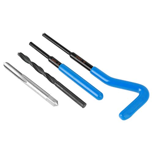 30pcs Thread Repair Kit with Wire Inserts - Professional Thread Restoration Tool Set for Damaged Bolts & Nuts | Perfect for Automotive, Plumbing & Machinery Repairs