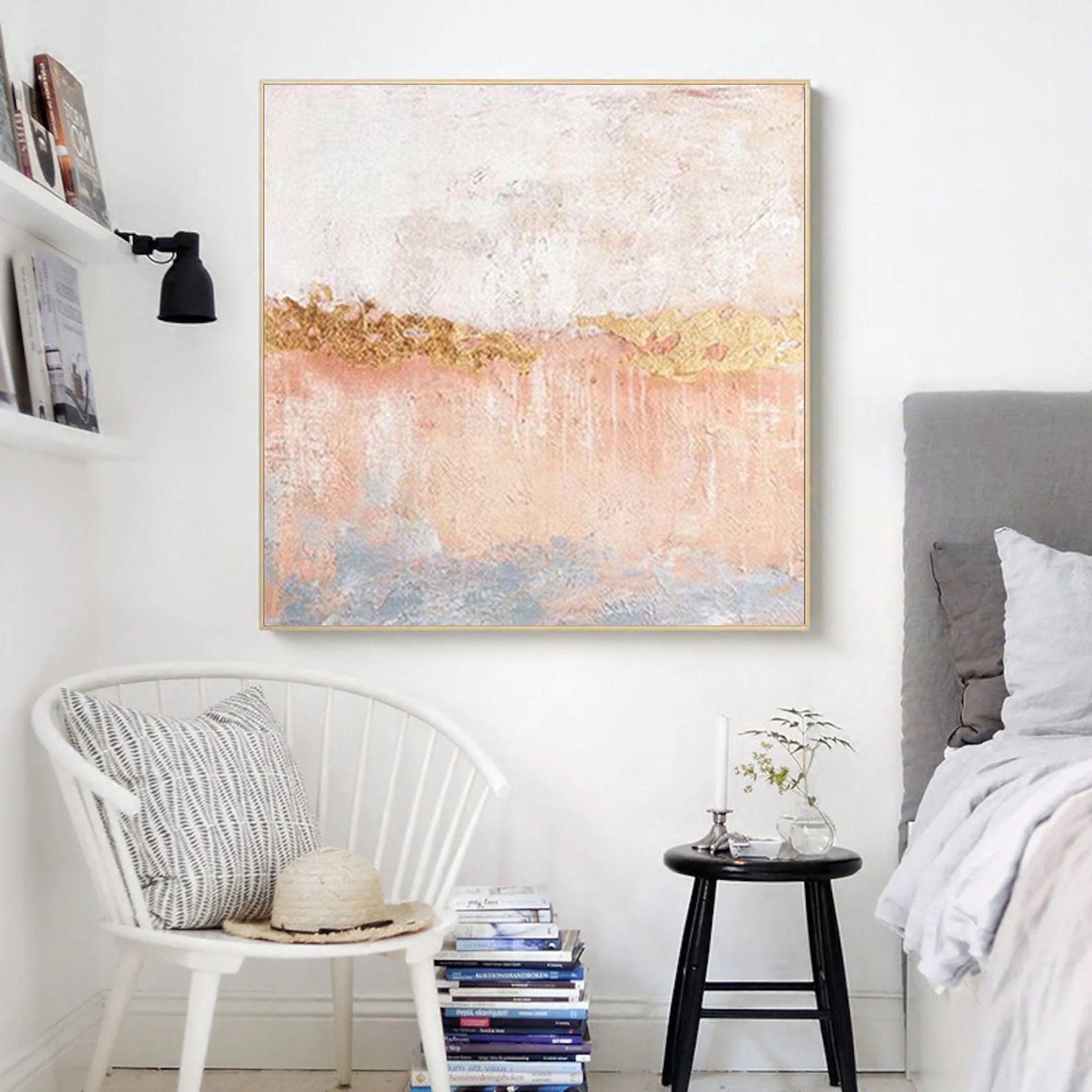 Abstract Painting #AB 072 - Modern Wall Art for Home & Office Decor - Perfect for Living Room, Bedroom or Workspace