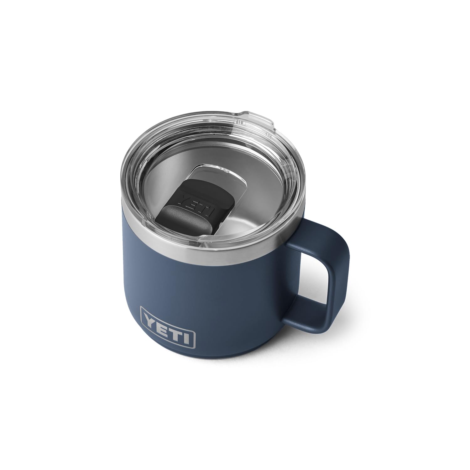 YETI Rambler 14 oz Stackable Mug - Vacuum Insulated Stainless Steel Travel Cup with MagSlider Lid - Perfect for Coffee, Tea & Camping Outdoor Adventures