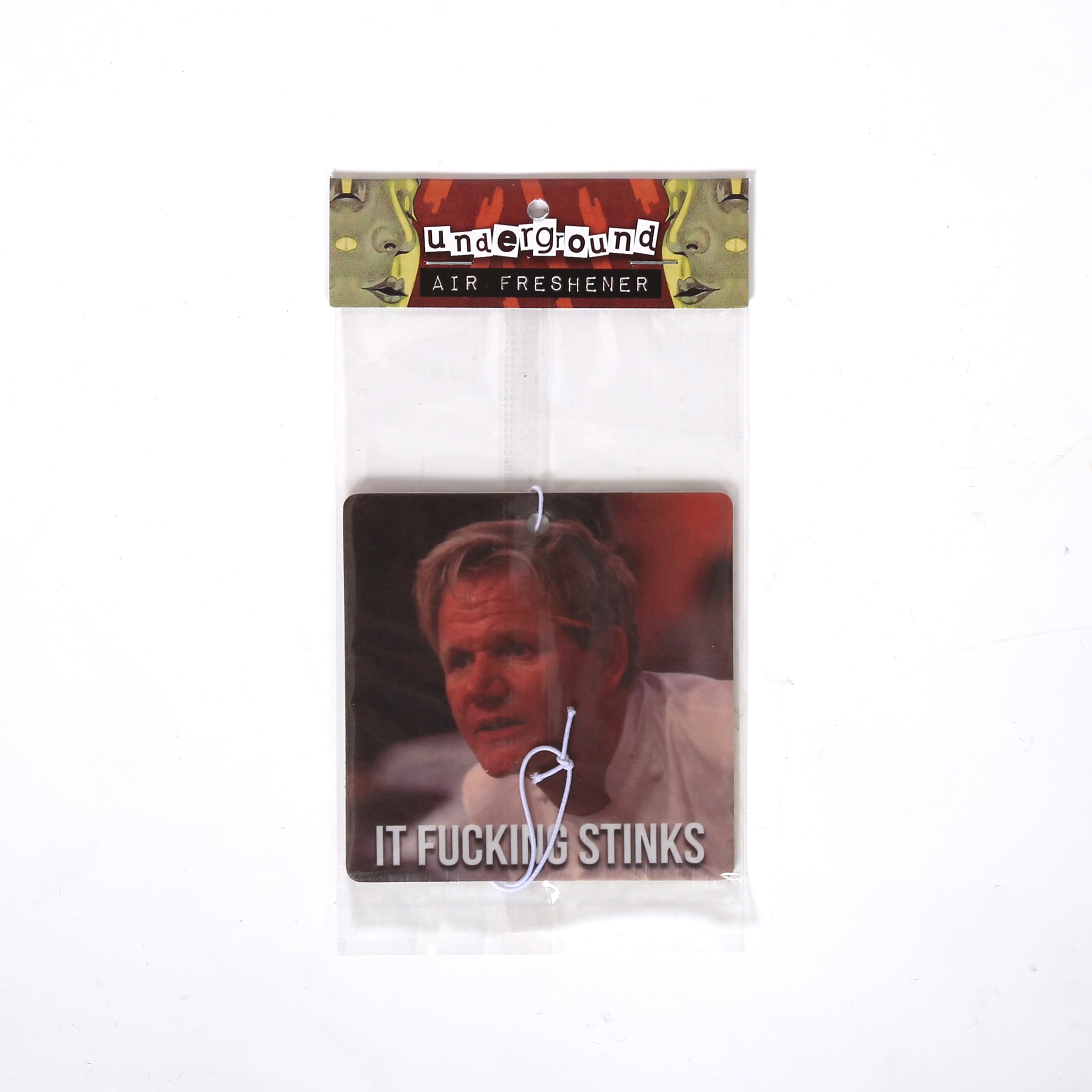 It F**king Stinks Air Freshener - Funny Car & Home Odor Eliminator - Perfect for Gag Gifts, Offices, and Bathrooms