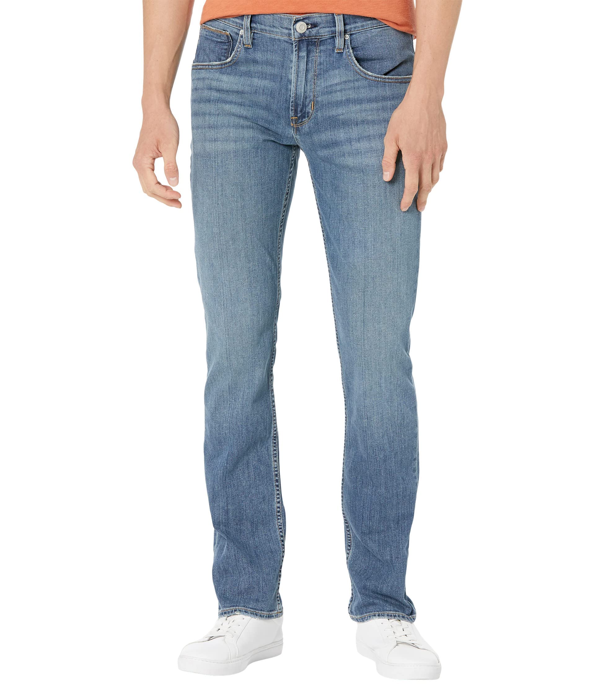 HUDSON Men's Byron Straight Leg Jean - Classic Denim Pants for Casual Wear, Work & Everyday Comfort | Slim Fit, Stretch Fabric, Durable & Stylish | Perfect for Office, Travel & Weekend Outings