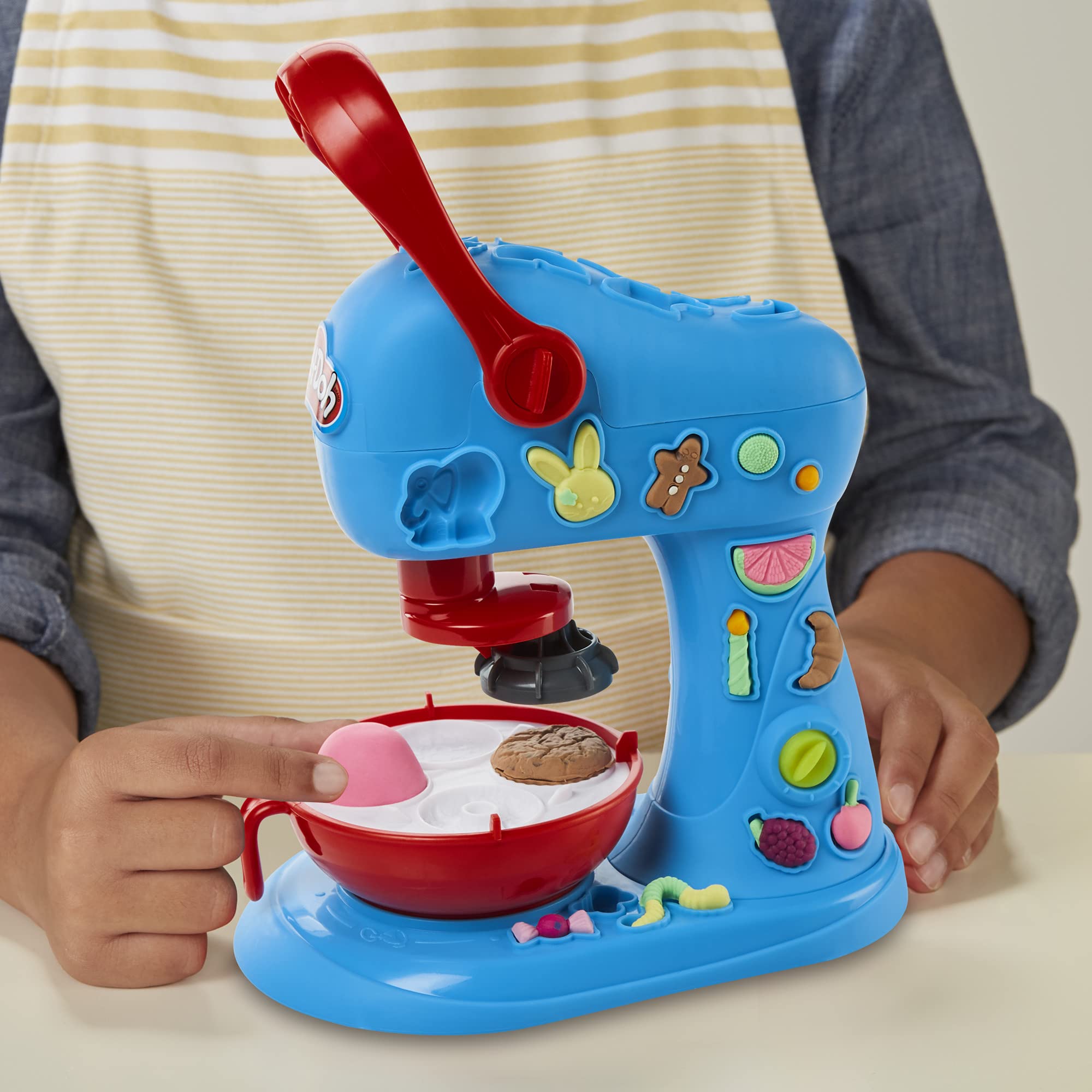 Play-Doh Kitchen Creations Ultimate Cookie Baking Playset - Toy Mixer, 25 Tools & 15 Non-Toxic Play Doh Cans | Amazon Exclusive Toddler Toys for Creative Pretend Play & Early Childhood Development