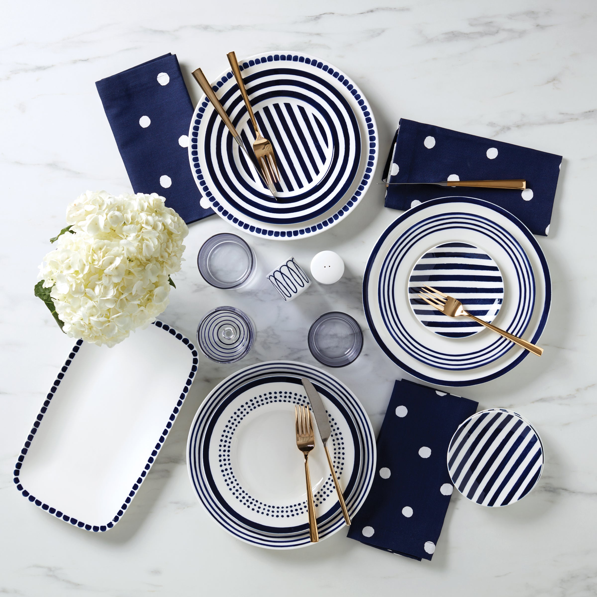 Charlotte Street North 4-Piece Dinnerware Set - Elegant Tableware for Everyday Dining & Special Occasions