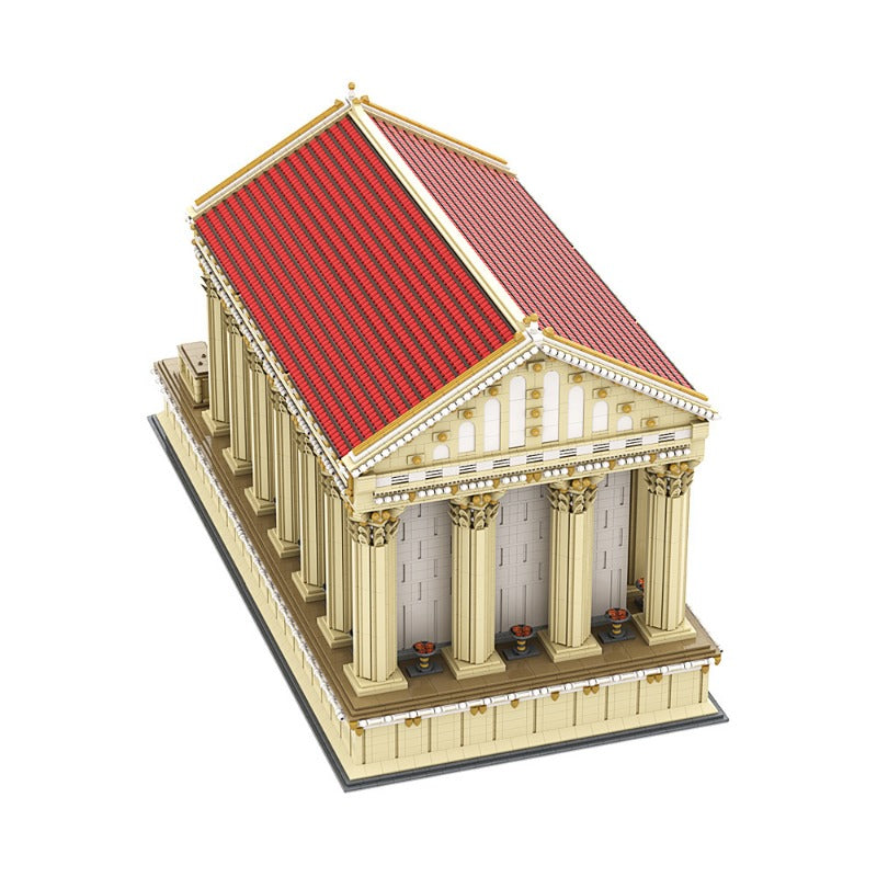 20309pcs MOC Ancient Roman Temples Building Blocks Set - Gobricks Version | DIY Architecture Model Kit for Adults & Collectors | Perfect for Home Decoration, Gift Giving & Historical Display