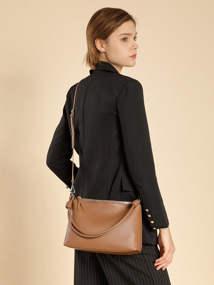 Premium Soft Leather Shoulder Bag for Women - Stylish & Durable Crossbody Purse - Perfect for Work, Travel & Everyday Use
