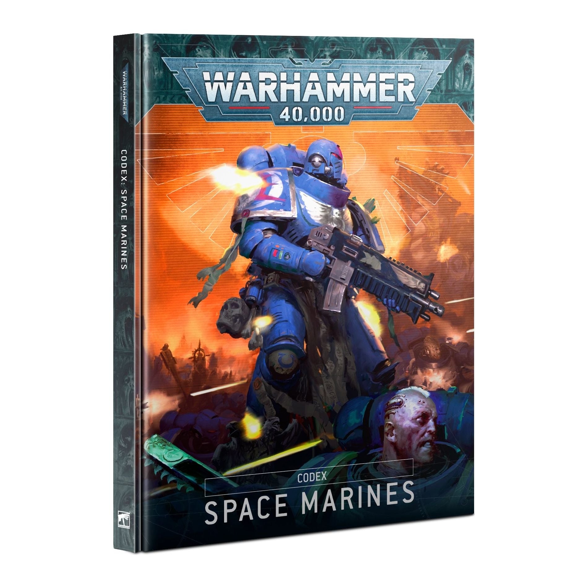 Warhammer 40K Codex: Space Marines 10th Edition Rulebook - Official Games Workshop Miniature Wargaming Guide for Tabletop Battles