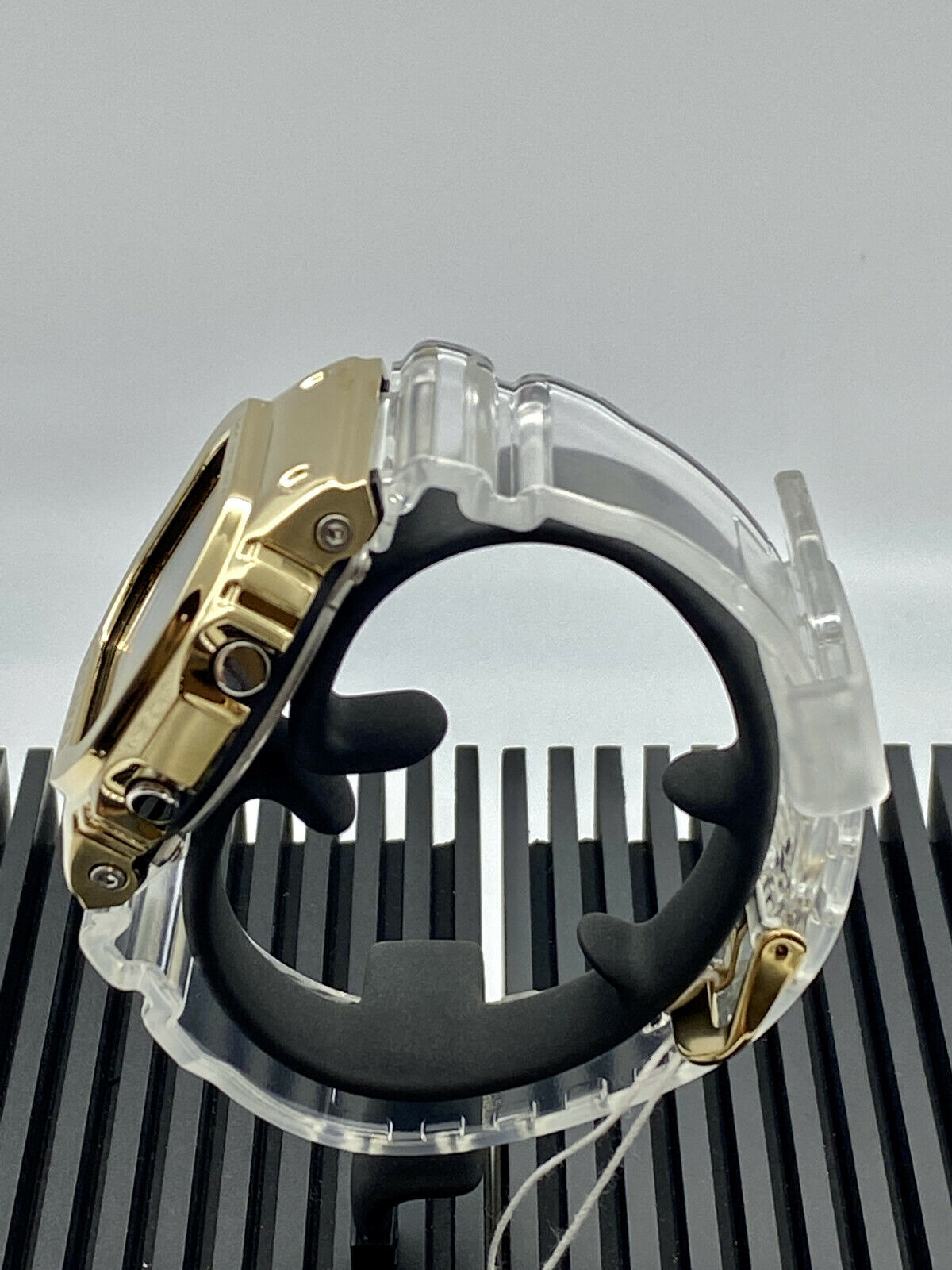 Casio G-Shock GM5600SG-9 Limited Edition Gold IP Transparent Men's Watch - Durable Digital Sports Watch for Men, Perfect for Outdoor Activities, Workouts & Everyday Wear